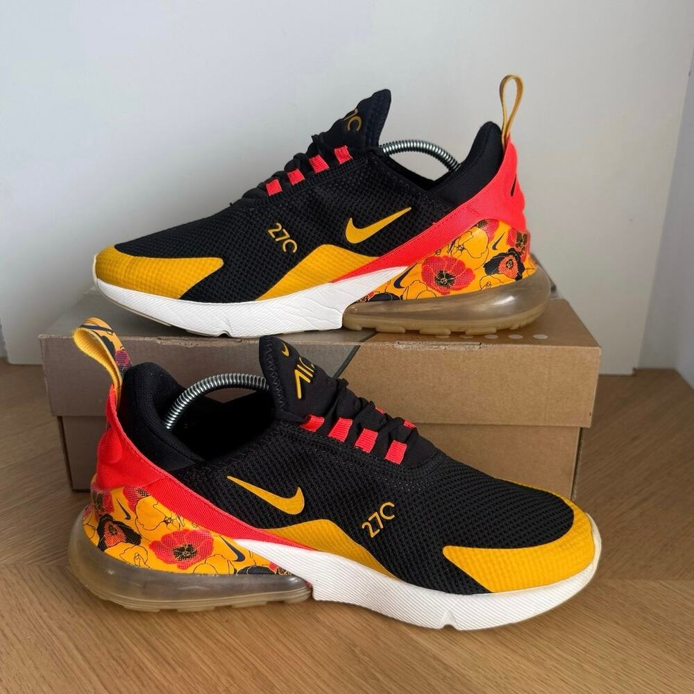 Nike Air Max 270 SE ‘Floral’ Women Sneakers - SZ 9.5 - Picture 10 of 12